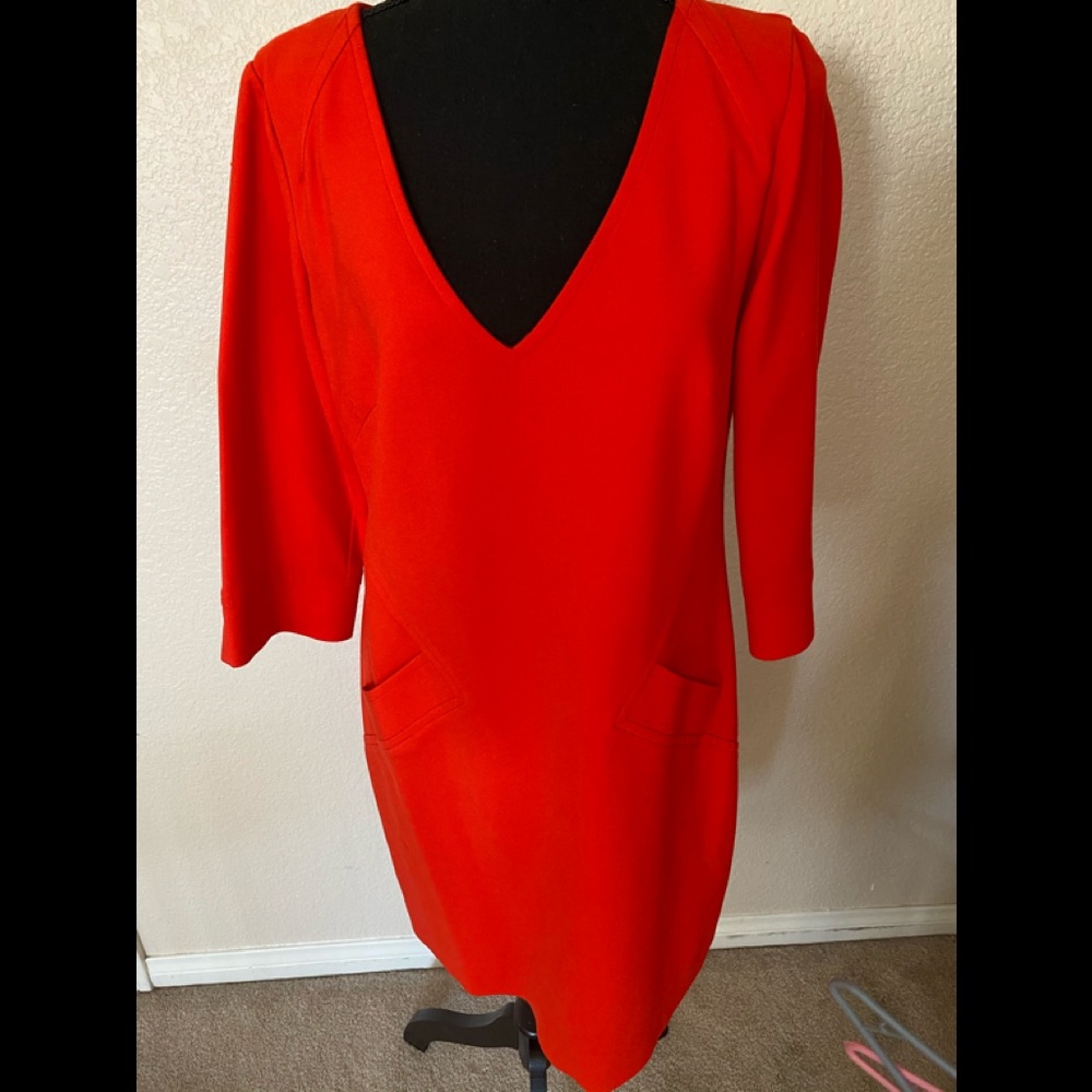 Coral Trina Turk dress